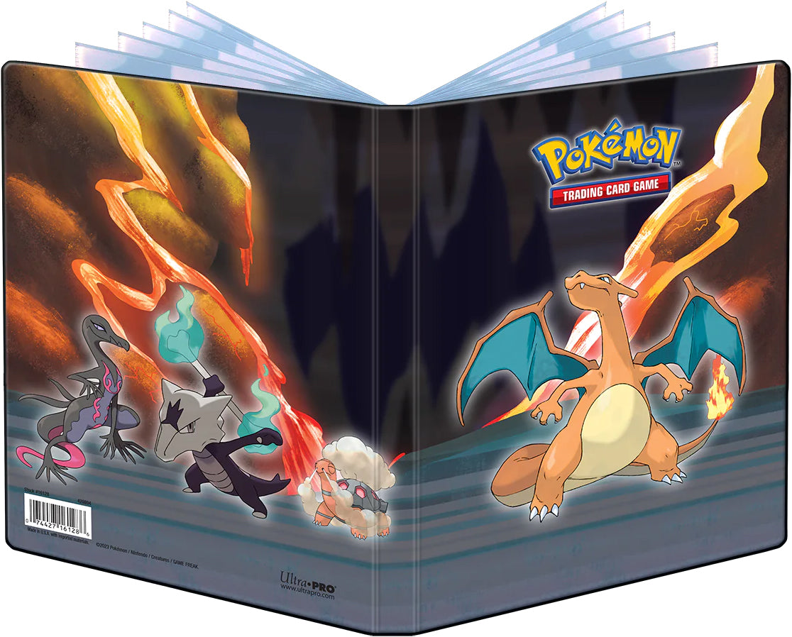 Ultra Pro Gallery Series: Scorching Summit accessories — Gallery Series: ScorchingSummit 9-Pocket Portfolio English Pokémon TCG product