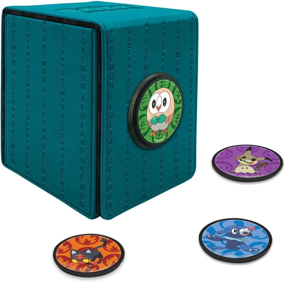 Ultra Pro Alcove Click Deck Boxes Series 2 — Alola Alcove Click Deck Box English Pokémon TCG product