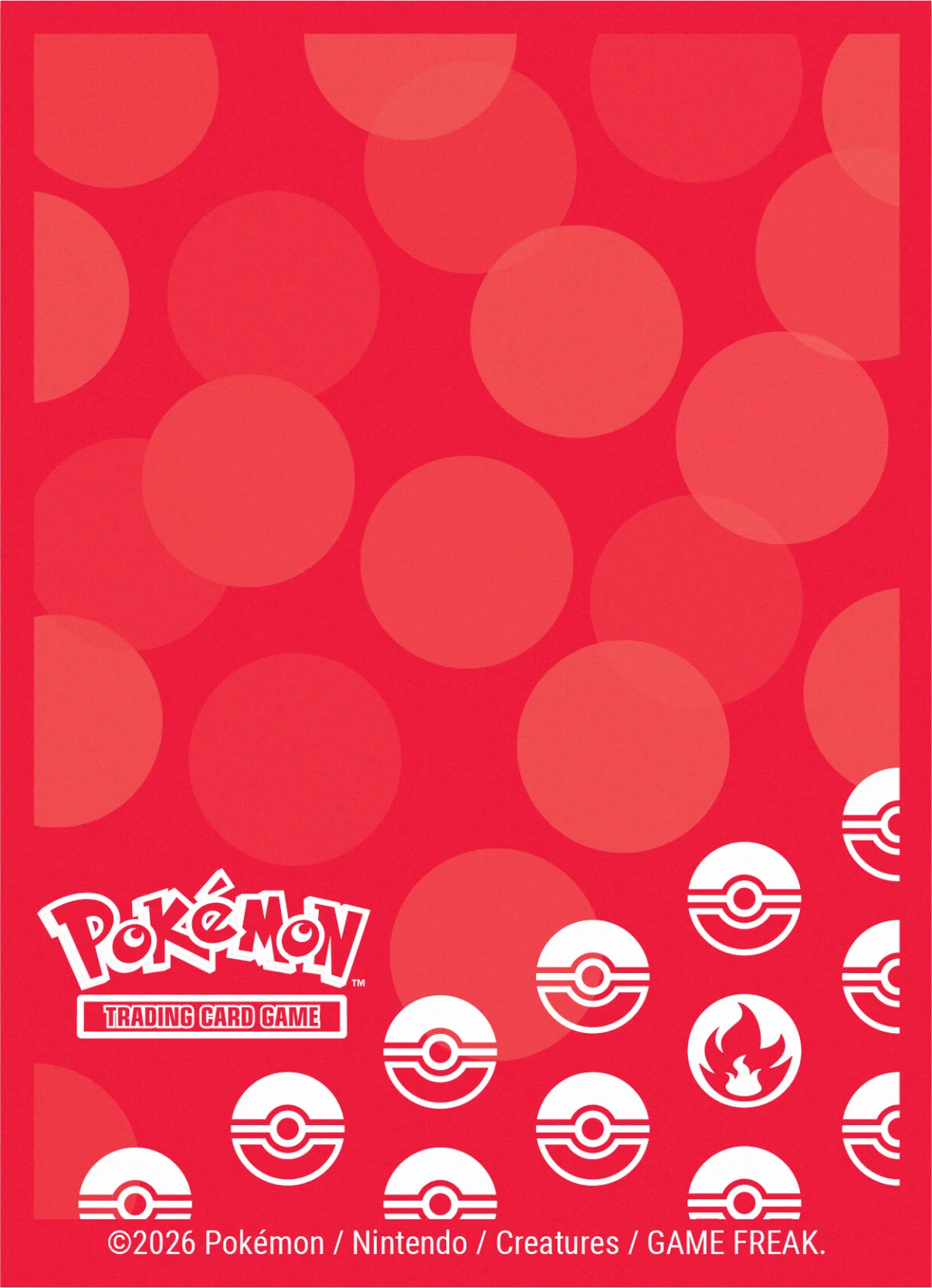 Ultra PRO Energy Type Deck Protector Sleeves — Energy - FireType Sleeves English Pokémon TCG product