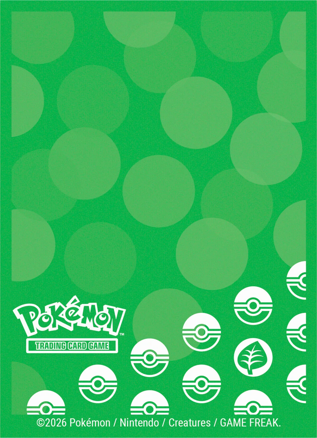 Ultra PRO Energy Type Deck Protector Sleeves — Energy - GrassType Sleeves — Pokémon TCG [EN] — FrostPeak Collectibles