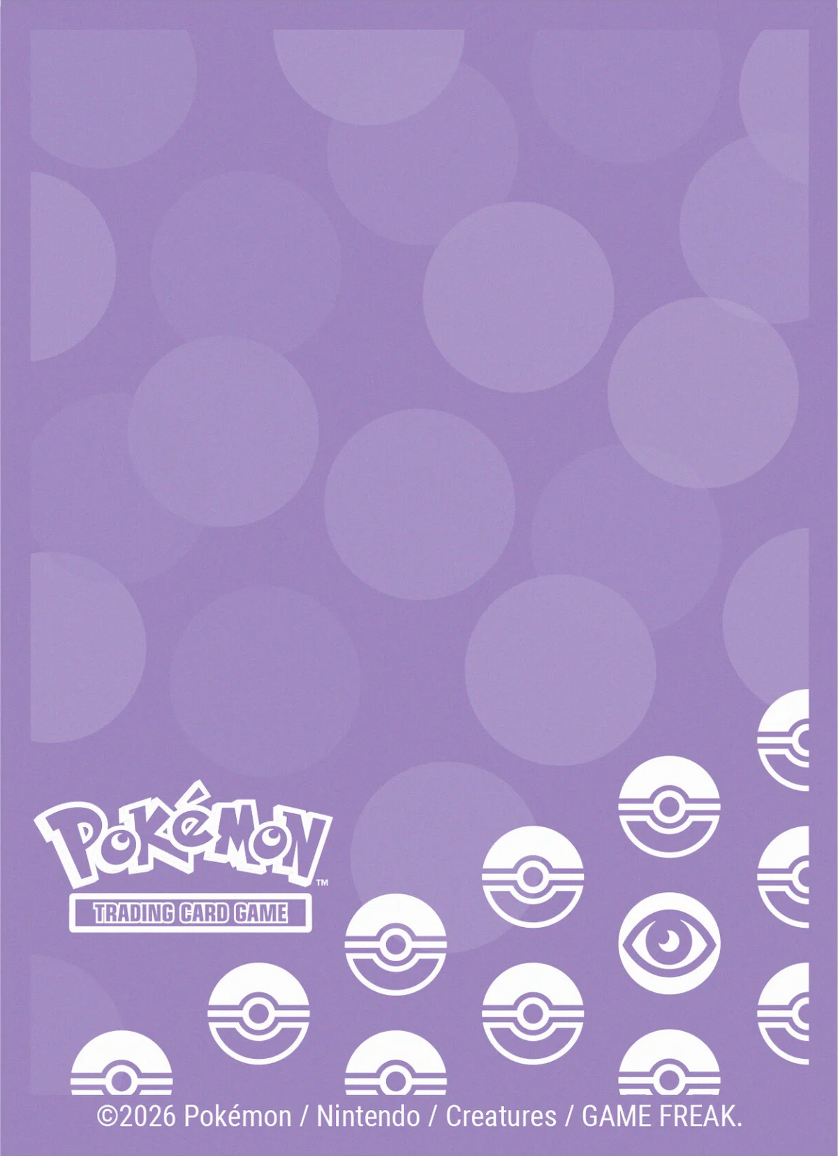 Ultra PRO Energy Type Deck Protector Sleeves — Energy - PsychicType Sleeves — Pokémon TCG [EN] — FrostPeak Collectibles