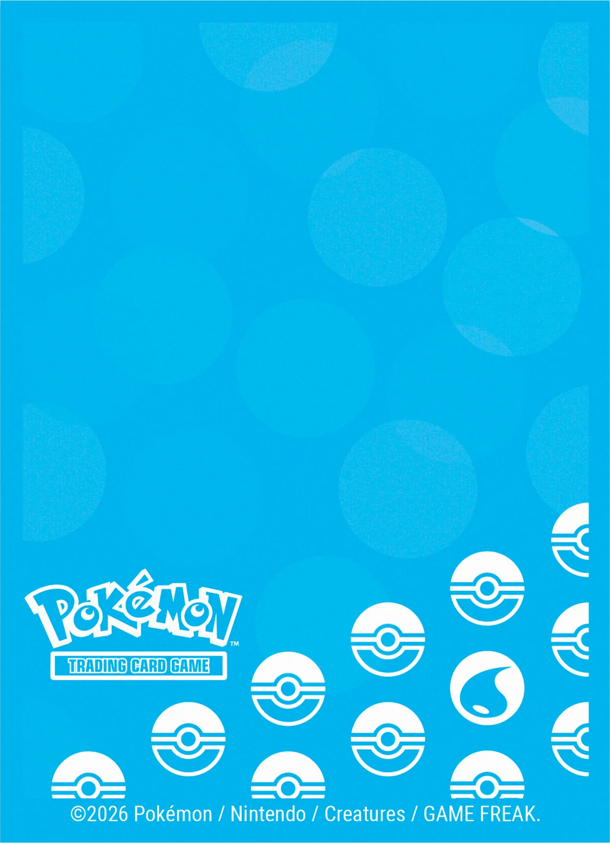 Ultra PRO Energy Type Deck Protector Sleeves — Energy - WaterType Sleeves — Pokémon TCG [EN] — FrostPeak Collectibles