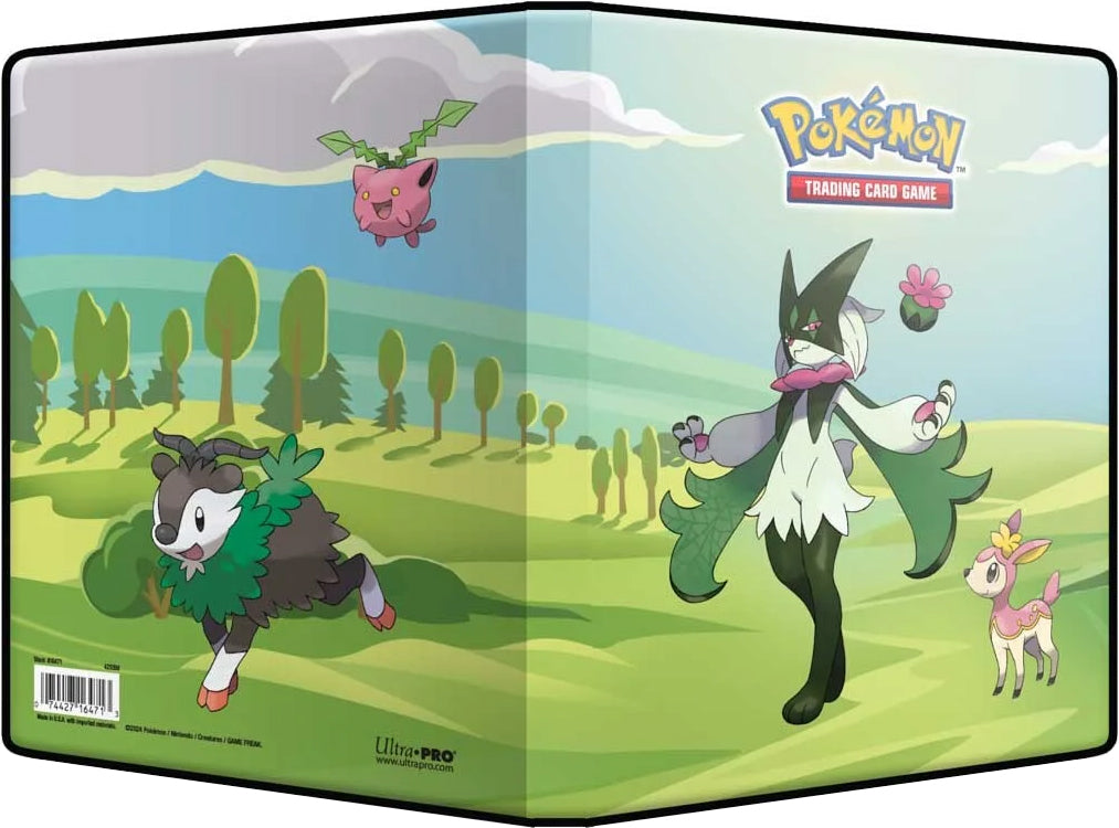 Ultra Pro Gallery Series: Morning Meadow accessories — Gallery Series: MorningMeadow 4-Pocket Portfolio English Pokémon TCG product