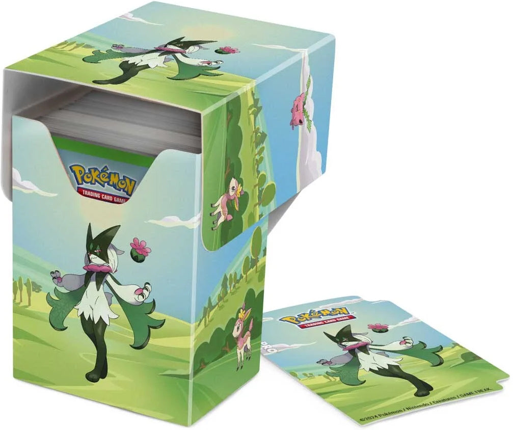 Ultra Pro Gallery Series: Morning Meadow accessories — Gallery Series: MorningMeadow Full View Deck Box English Pokémon TCG product