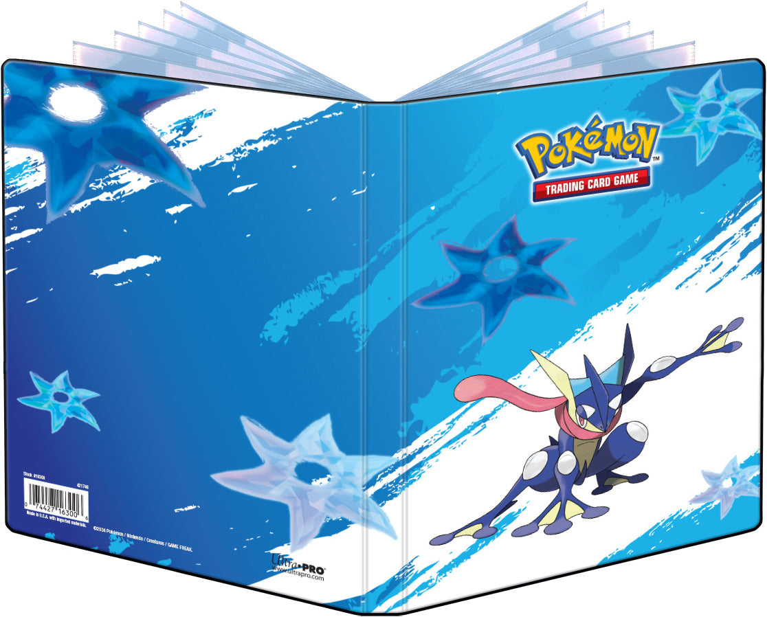 Ultra Pro Greninja accessories — Greninja 4-Pocket Portfolio English Pokémon TCG product