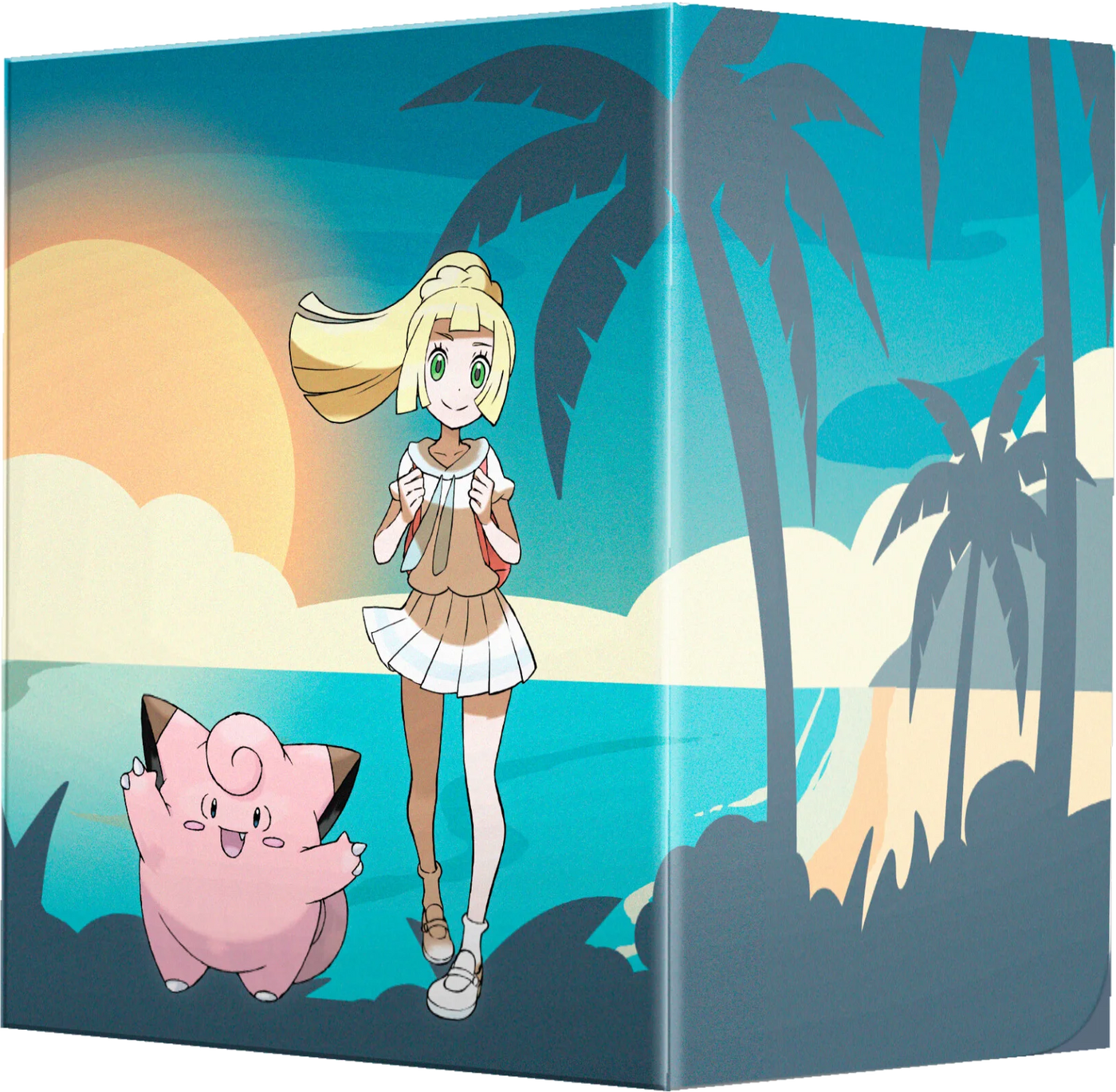 Ultra PRO Lillie and Clefairy accessories — 100+ Deck Box English Pokémon TCG product