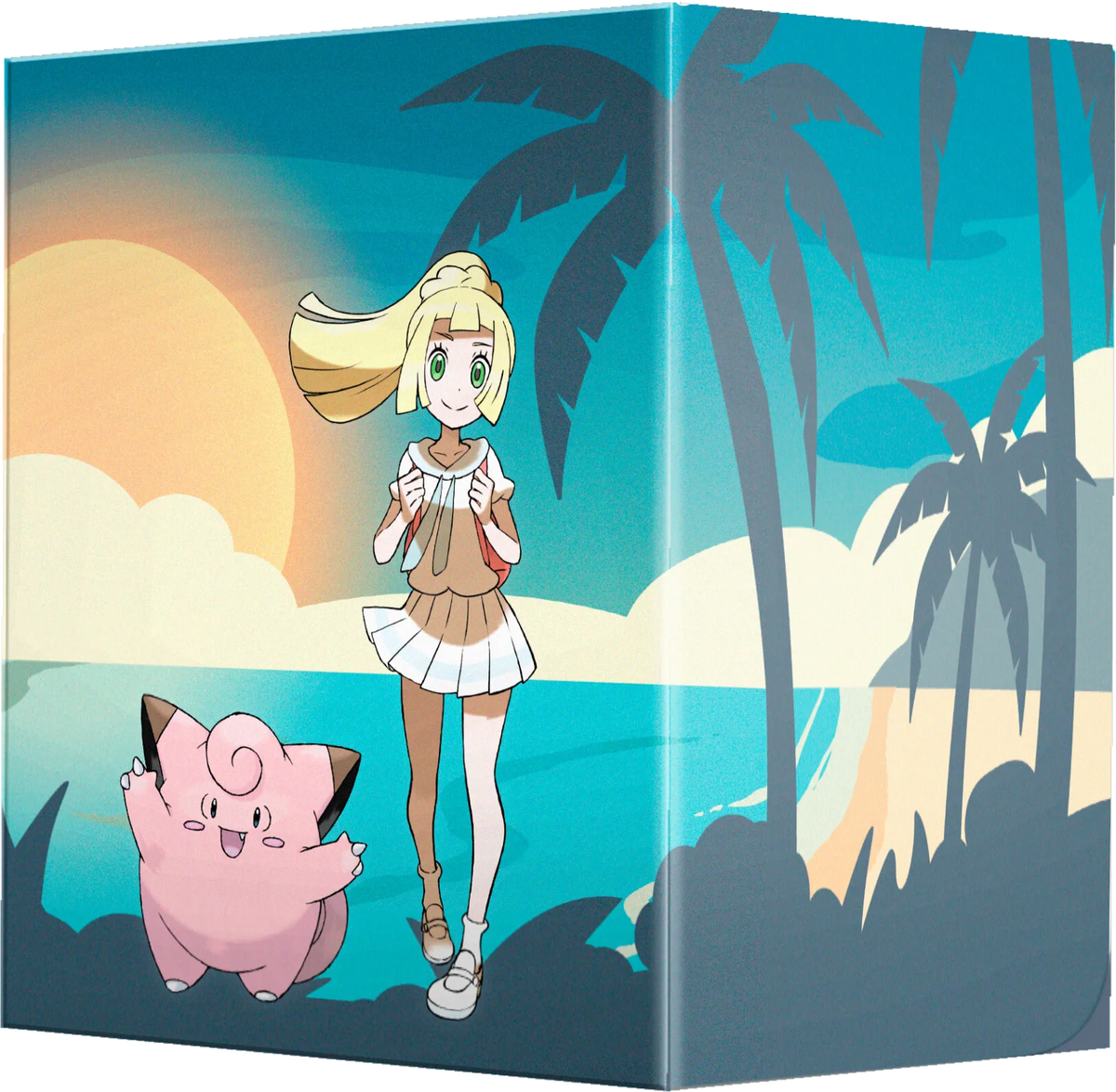 Ultra PRO Lillie and Clefairy accessories — 100+ Deck Box — Pokémon TCG [EN] — FrostPeak Collectibles