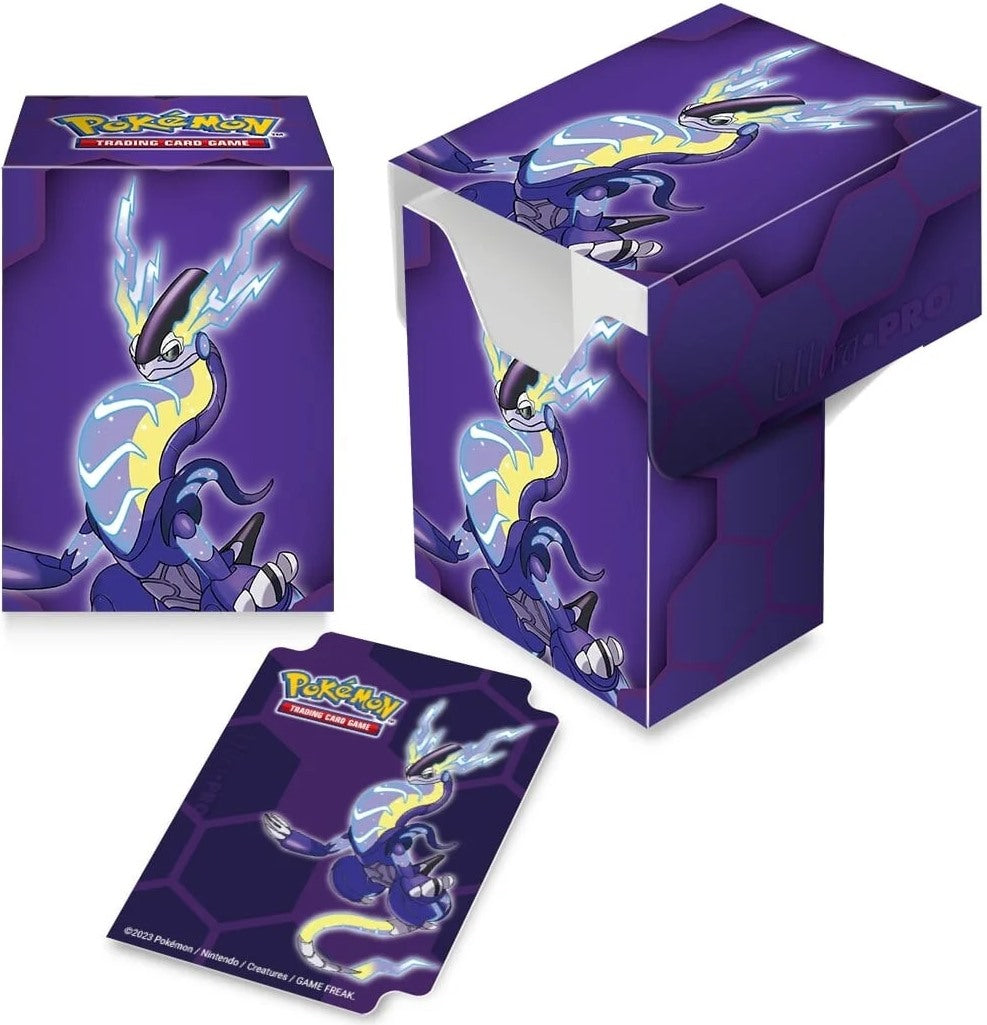 Ultra Pro Koraidon & Miraidon accessories — Miraidon Full View Deck Box English Pokémon TCG product