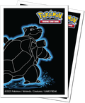 Ultra Pro Neon Kanto accessories — Neon Kanto APEX SleevesBlastoise English Pokémon TCG product