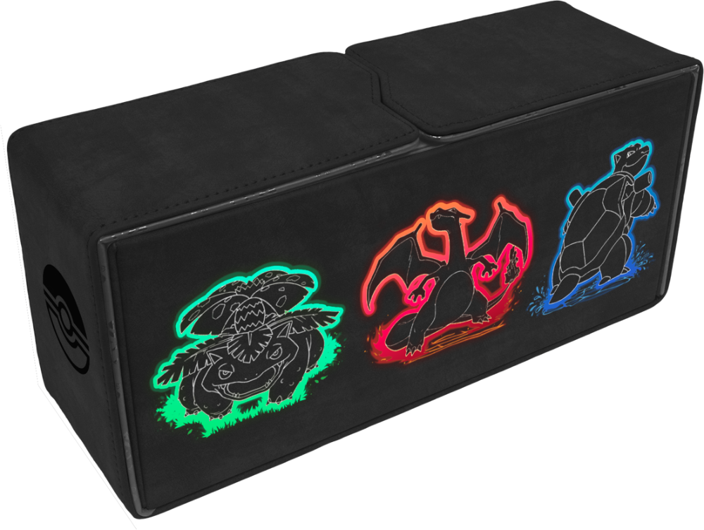 Ultra Pro Neon Kanto accessories — Neon Kanto Alcove Vault DeckBox English Pokémon TCG product