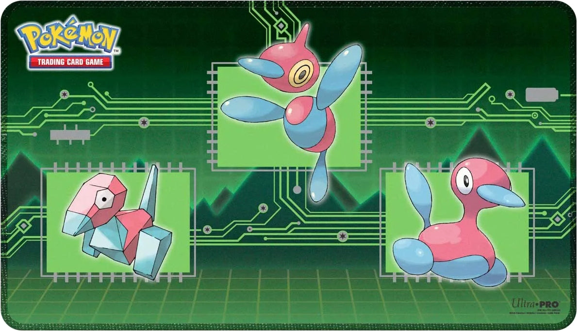 Ultra Pro Porygon Evolutions Stitched Playmat — Porygon Evolutions Stitched Playmat English Pokémon TCG product
