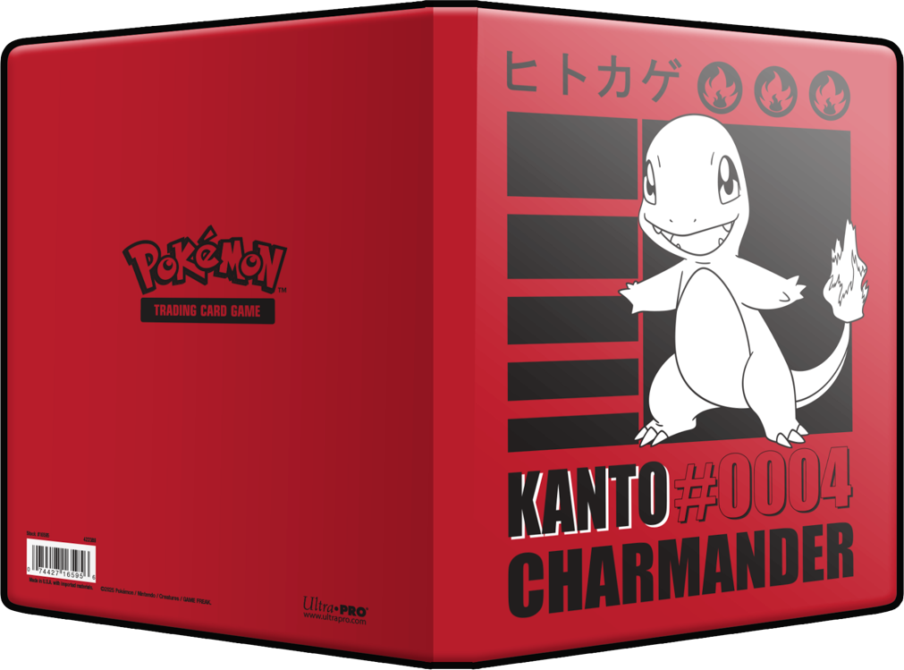 Ultra Pro Charmander accessories — Charmander 4-PocketPortfolio English Pokémon TCG product