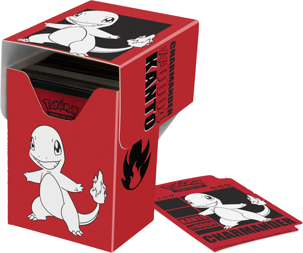 Ultra Pro Charmander accessories — Charmander Full View Deck Box English Pokémon TCG product