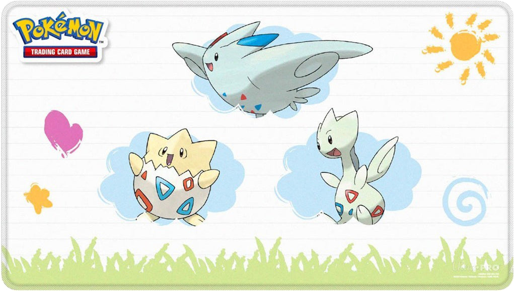 Ultra Pro Togepi Evolutions Stitched Playmat — Togepi Evolutions Stitched Playmat English Pokémon TCG product