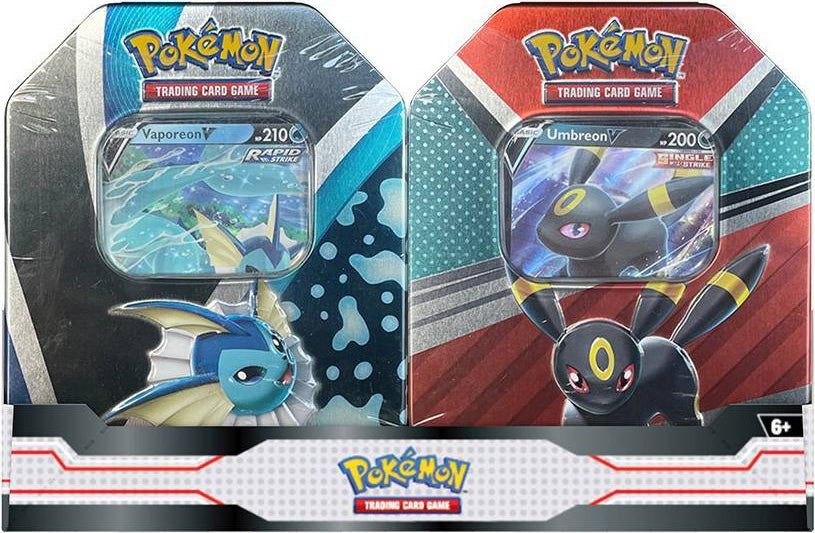 V Heroes Tin Bundle — Vaporeon and Umbreon Bundle English Pokémon TCG product