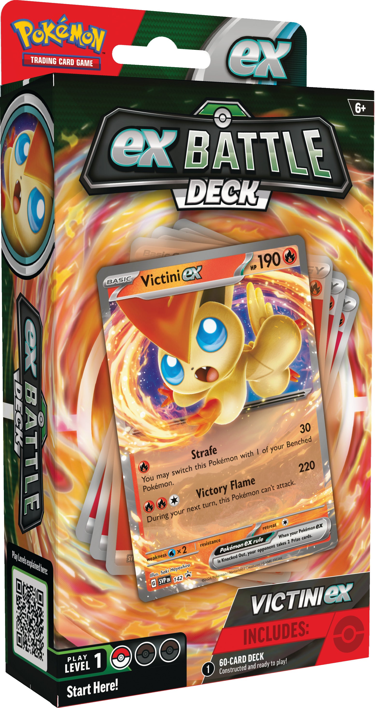 Victini & Miraidon ex Battle Decks — Victini ex Battle Deck English Pokémon TCG product