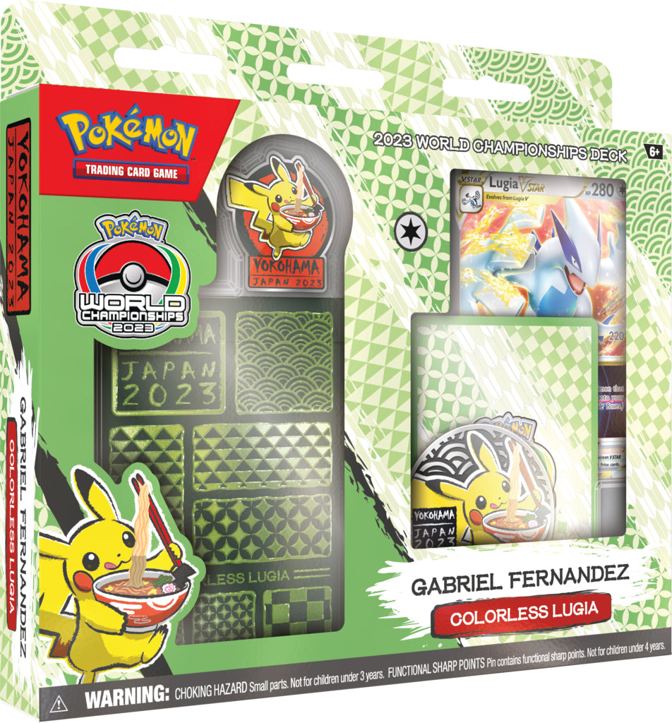 2023 Pokémon World Championships Decks — Colorless Lugia English Pokémon TCG product