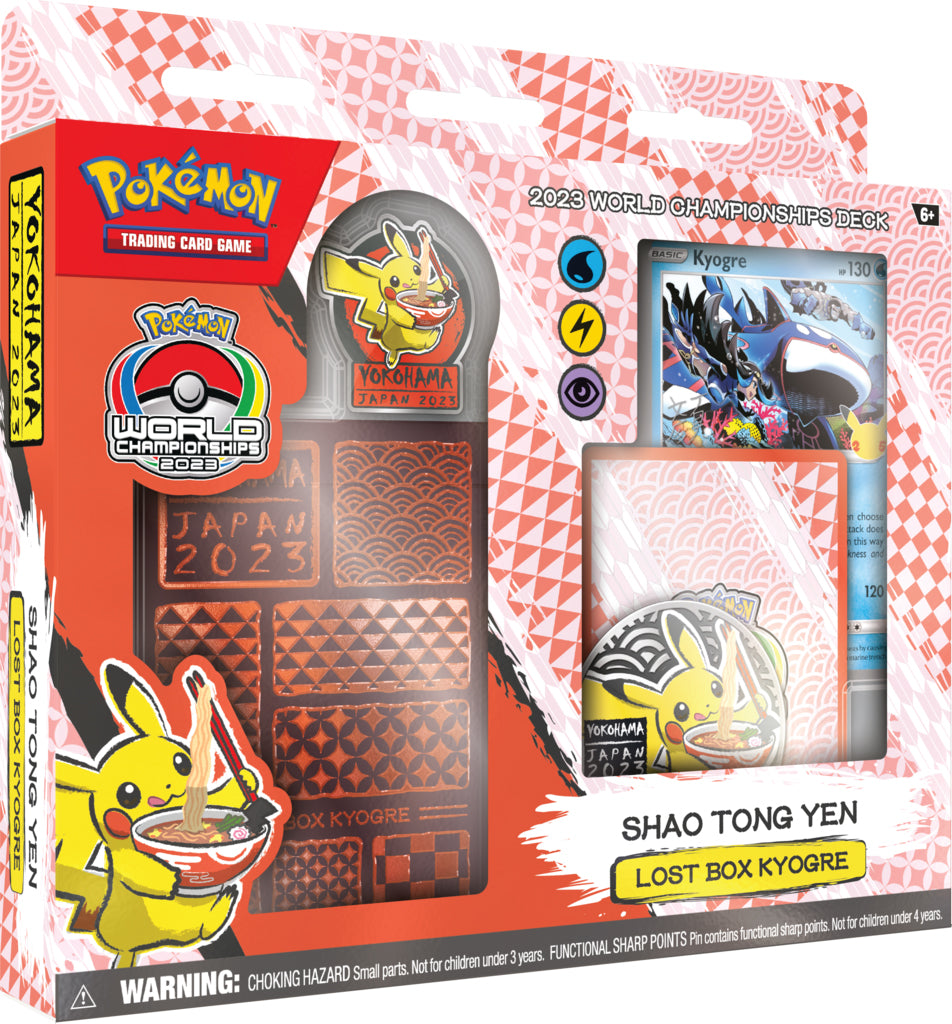 2023 Pokémon World Championships Decks — Lost Box Kyogre English Pokémon TCG product