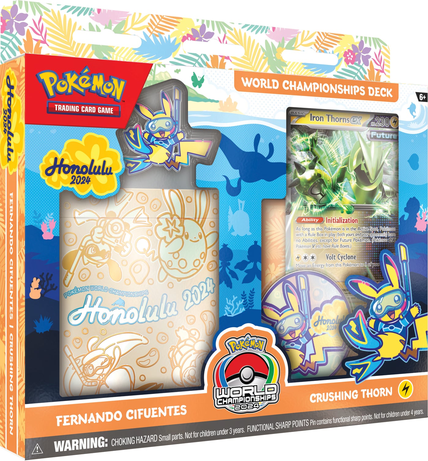 2024 World Championships Decks — Crushing Thorn English Pokémon TCG product