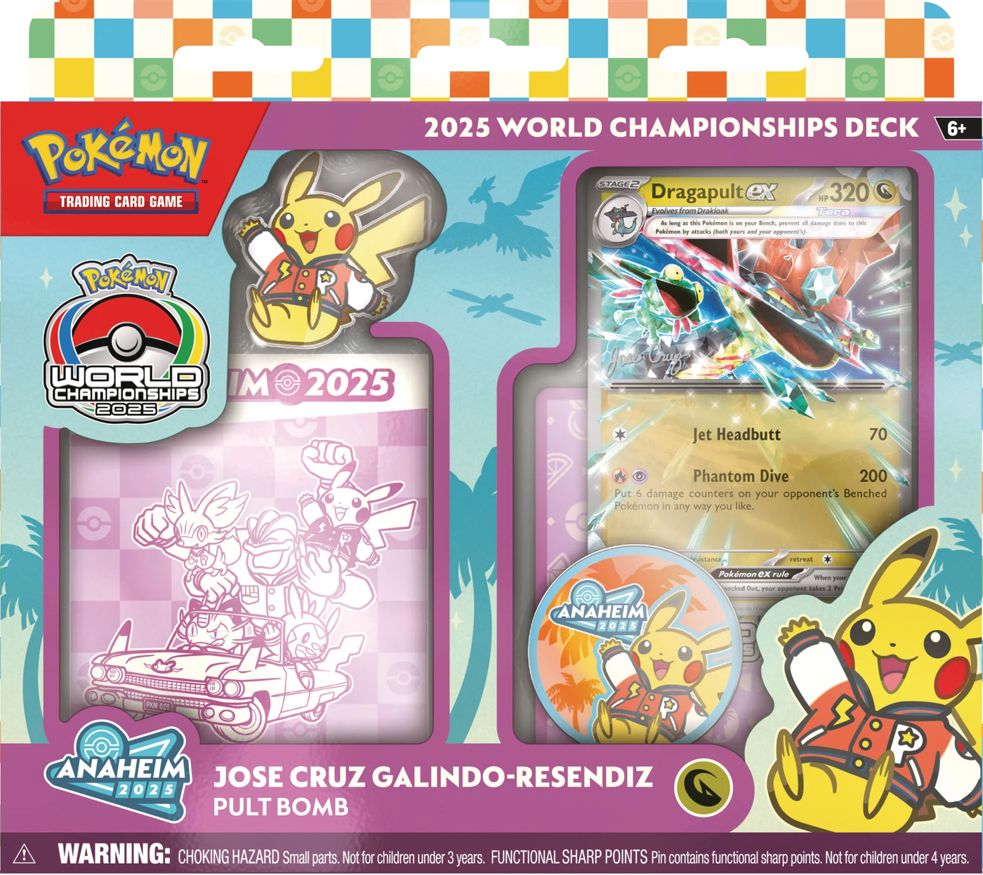 2025 Pokémon World Championships Decks — Pult Bomb English Pokémon TCG product