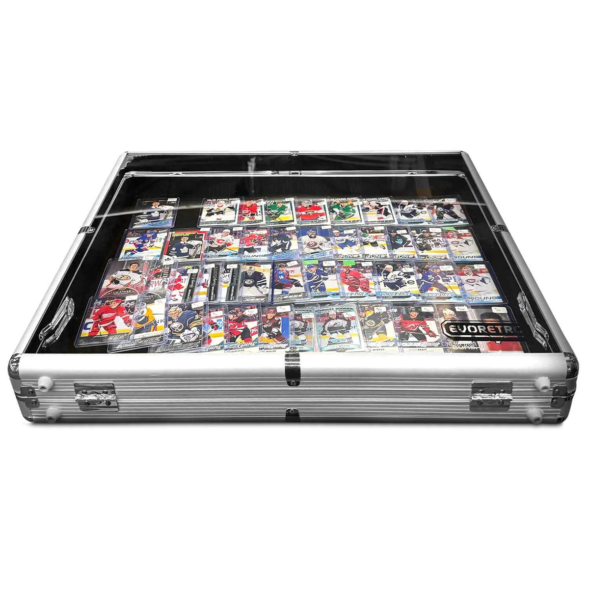 EVORETRO Clear-Top Vendor Trade Show Display Case — FrostPeak Collectibles