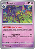 Banette 34/84 Pitch Black English Pokémon card