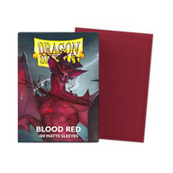 Dragon Shield Standard Matte Sleeves – 100 Count – Blood Red
