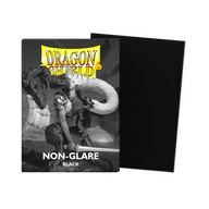 Dragon Shield Non-Glare Matte Sleeves – 100 Count – Black