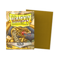 Dragon Shield Standard Matte Sleeves – 100 Count – Gold