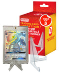 EVORETRO Clear Card Display Stands – 35pt to 260pt – exact product image