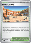 Fossil Quarry 76/84 Pitch Black English Pokémon card