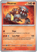 Heatran 7/84 Pitch Black English Pokémon card