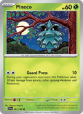 Pineco 1/198 Scarlet & Violet English Pokémon card