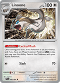Linoone 82/94 Phantasmal Flames English Pokémon card