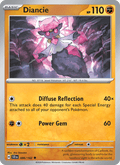 Diancie 86/142 Stellar Crown English Pokémon card