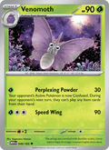 Venomoth 49/165 151 English Pokémon card