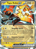Tapu Koko ex 68/182 Paradox Rift English Pokémon card