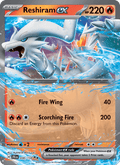 Reshiram ex 30/159 Journey Together English Pokémon card