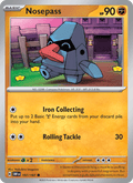 Nosepass 107/197 Obsidian Flames English Pokémon card