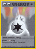 Double Colorless Energy 96/102 Base Set English Pokémon card