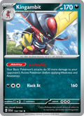 Kingambit 134/198 Scarlet & Violet English Pokémon card