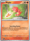 Magby 19/182 Paradox Rift English Pokémon card