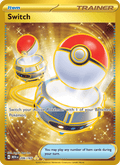 Switch 206/165 151 English Pokémon card