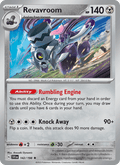 Revavroom 142/198 Scarlet & Violet English Pokémon card