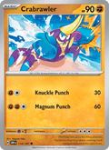 Crabrawler 114/197 Obsidian Flames English Pokémon card