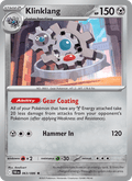 Klinklang 63/86 Black Bolt English Pokémon card
