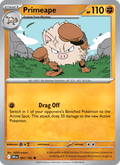 Primeape 91/182 Destined Rivals English Pokémon card