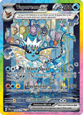 Vaporeon ex 149/131 Prismatic Evolutions English Pokémon card