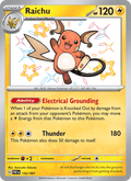 Raichu 132/91 Paldean Fates English Pokémon card