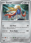 Zacian 136/182 Paradox Rift English Pokémon card